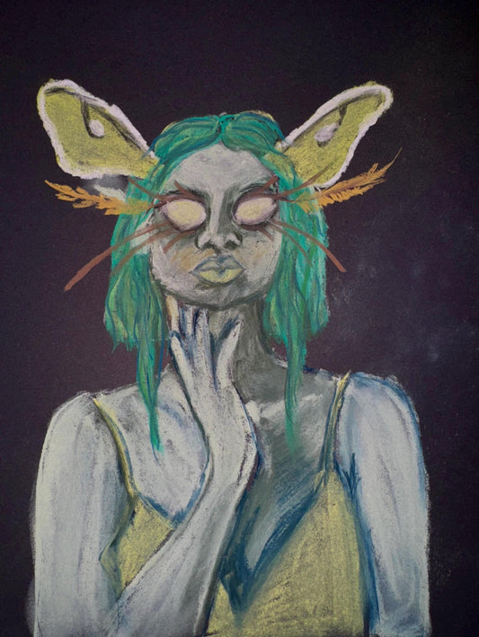 Moth Fairy - Limited Edition Art Print