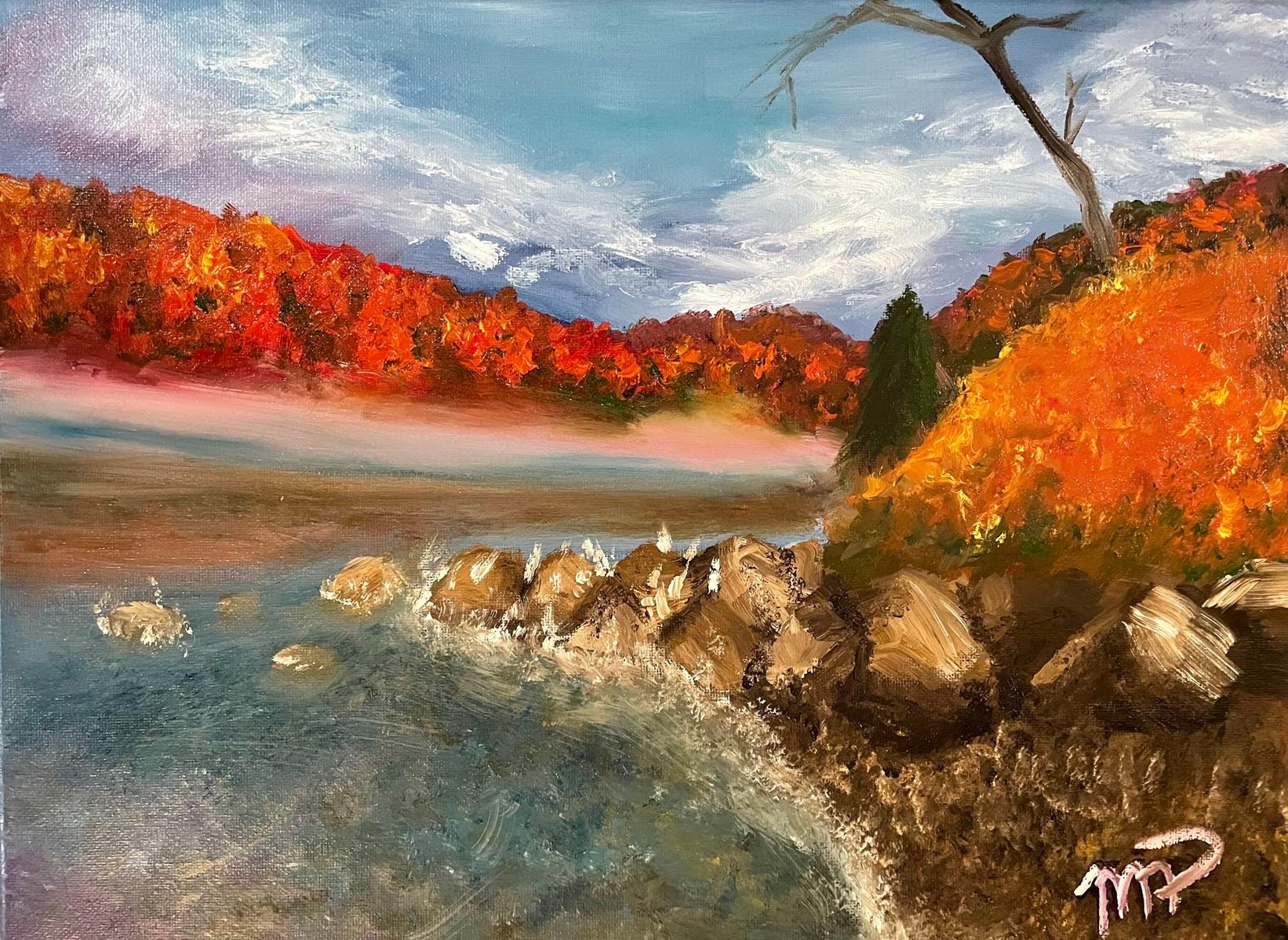 Autumn Pond - Print 8x10