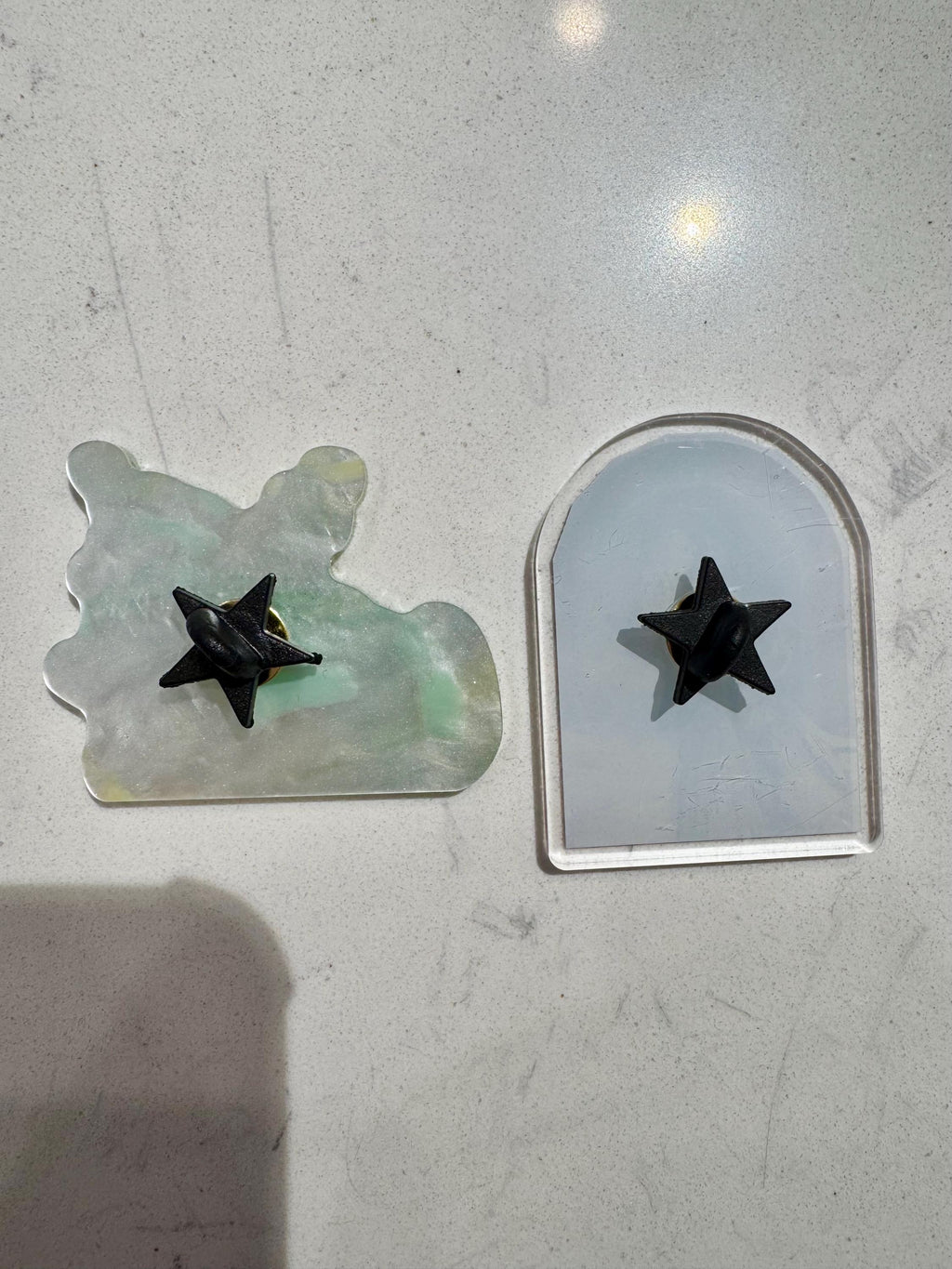 Flower Goddess Acrylic Pin