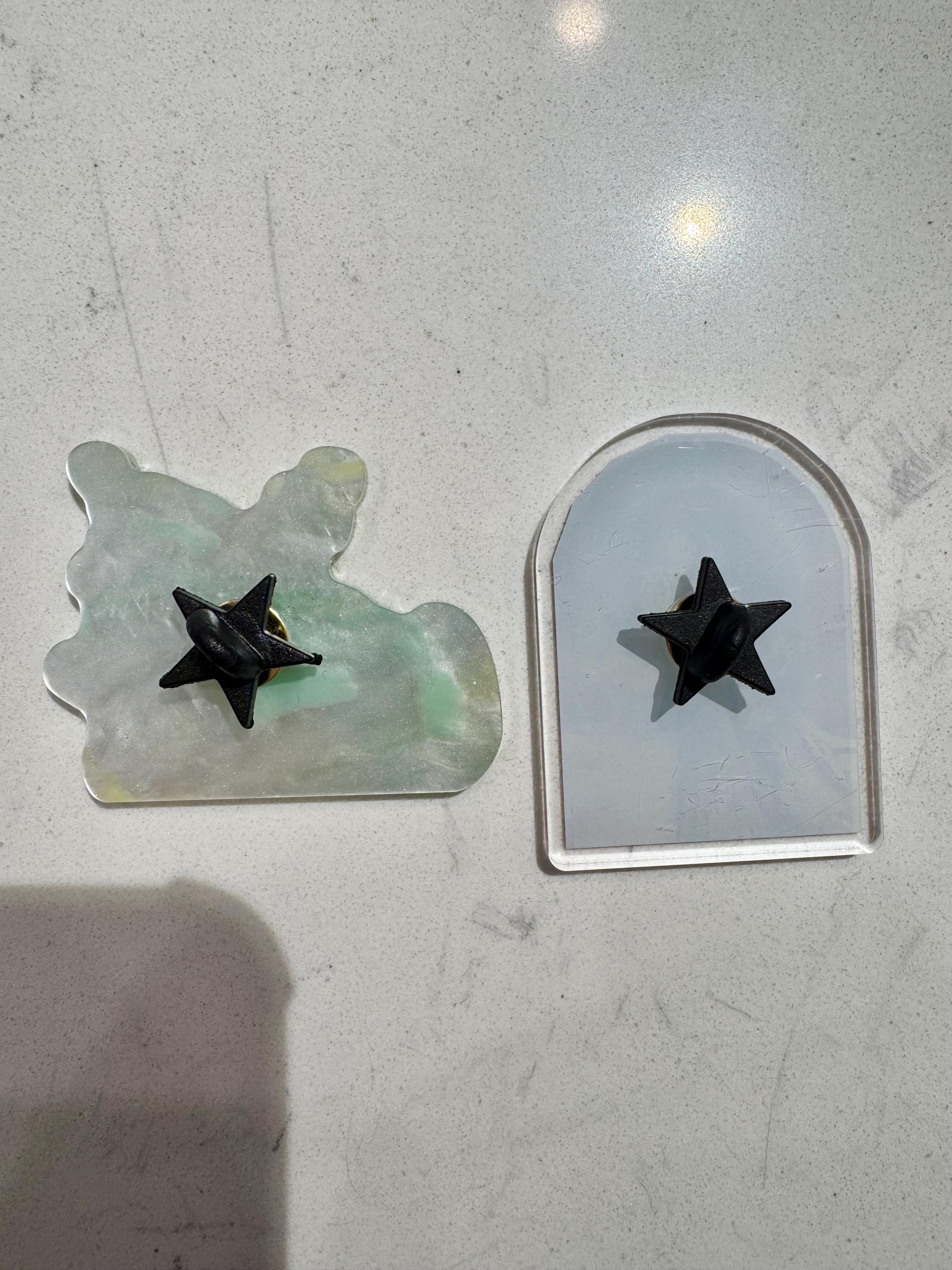 Flower Goddess Acrylic Pin