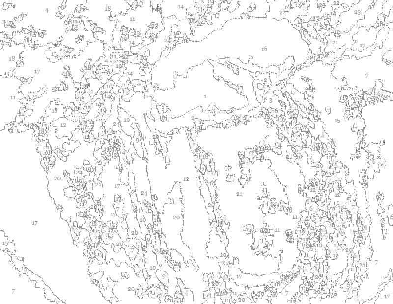 Mermaid Paint by Number Kit: 8x10 Watercolor Paper, DIY Art