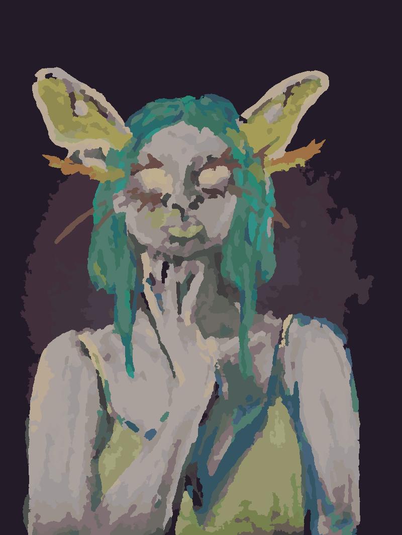 Moth Fairy Paint by Number Kit: Beginner Art Project