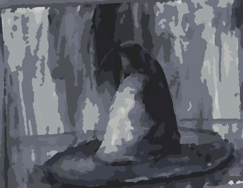 Witch Hat Paint by Number Kit -a Fun Fall Activity!