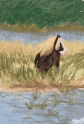 Riptide in the Reeds Paint by Number Kit for Adults or Advanced Artists