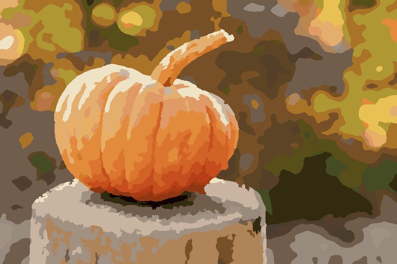 Pumpkin Paint by Number Kit -a Fun Fall Activity!