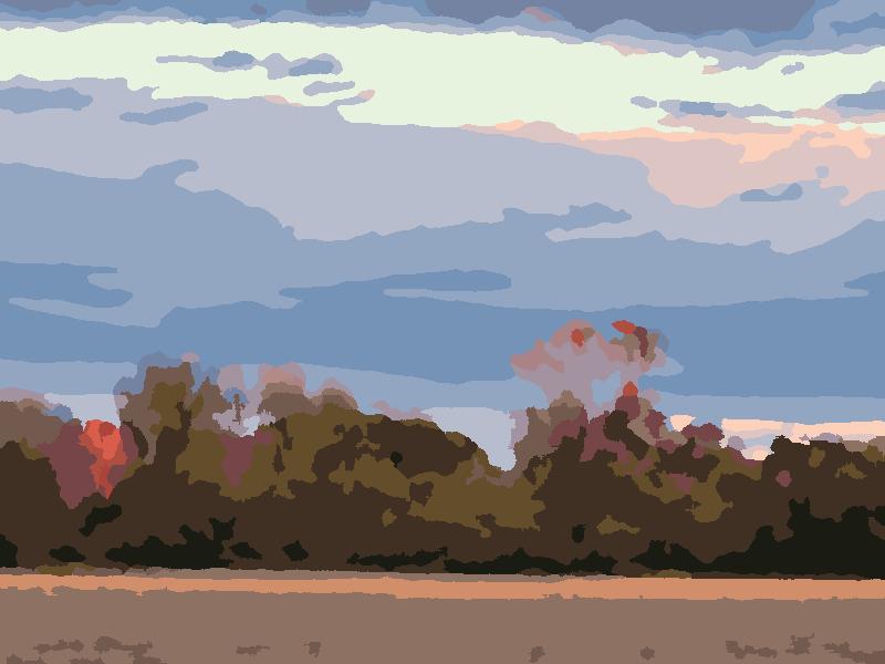 Fall Day Paint by Number Kit