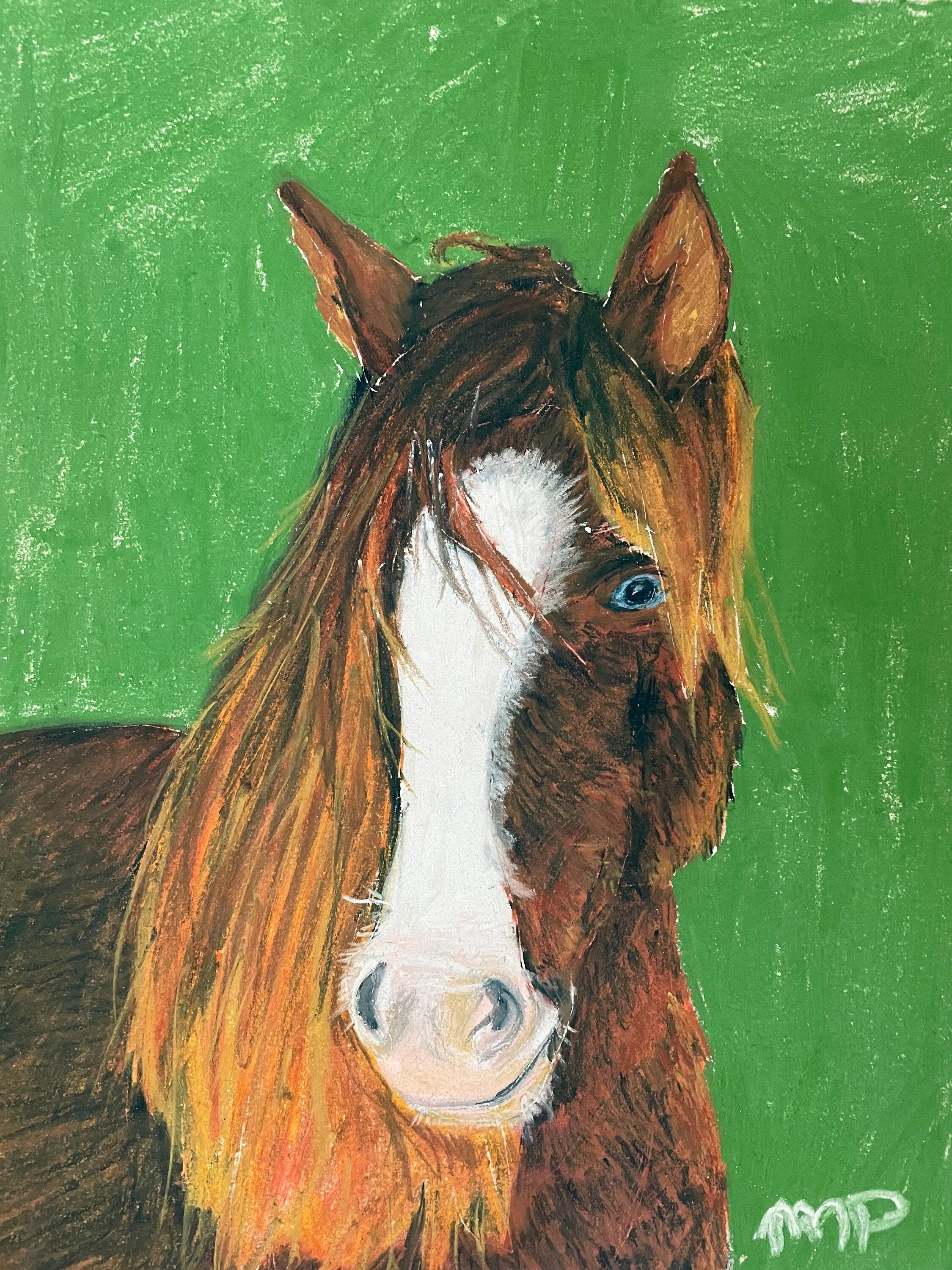 Blue Moon Portrait - 8x10 Print