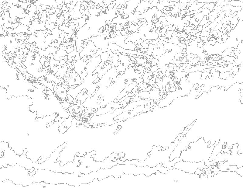 Teal Mermaid Paint by Number Kit: Beginner Watercolor Art